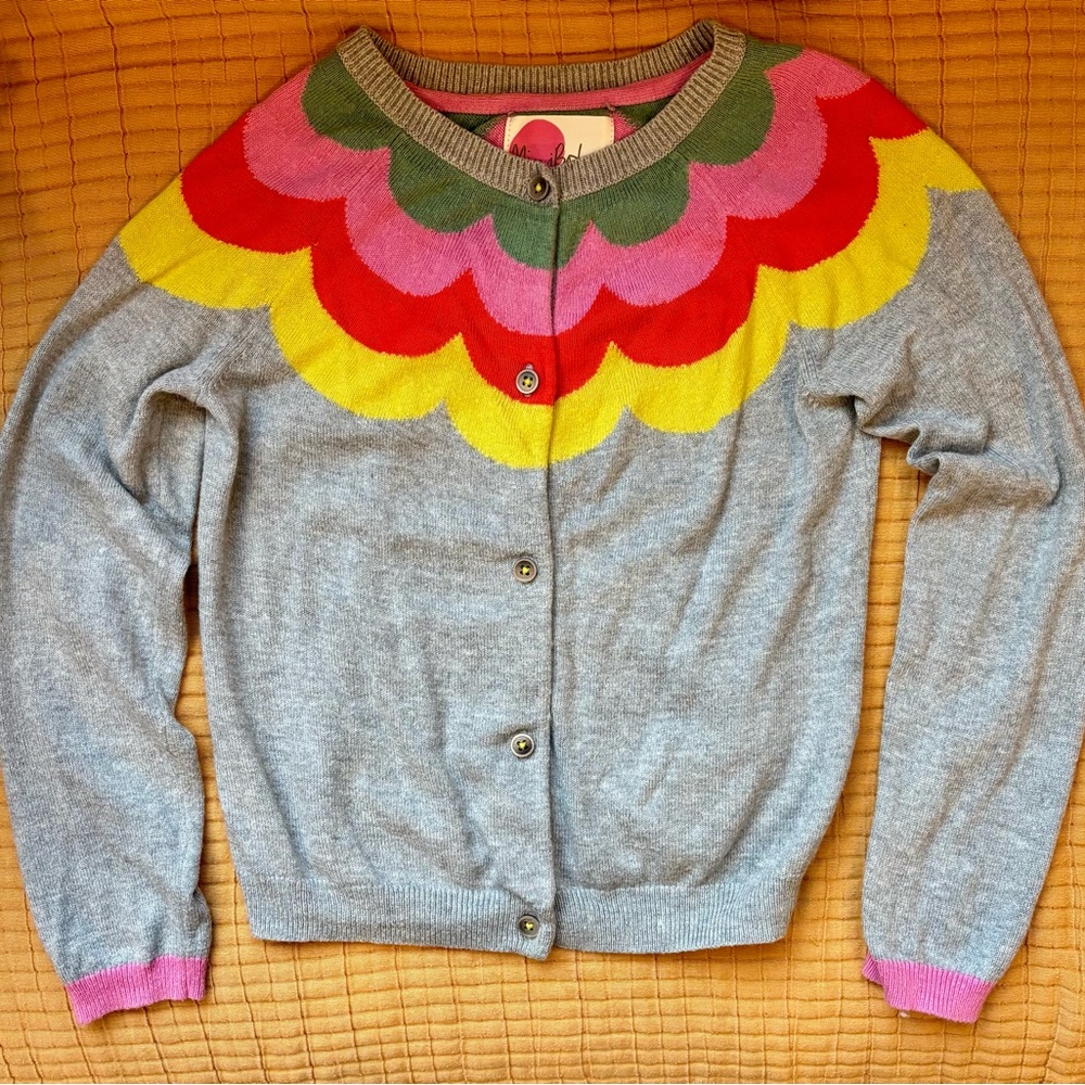 Mini Boden Multicolor Kid’s Cardigan